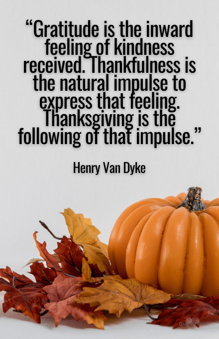 Thanks giving quotes