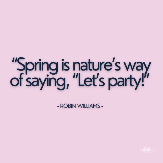 The beauty of spring quotes