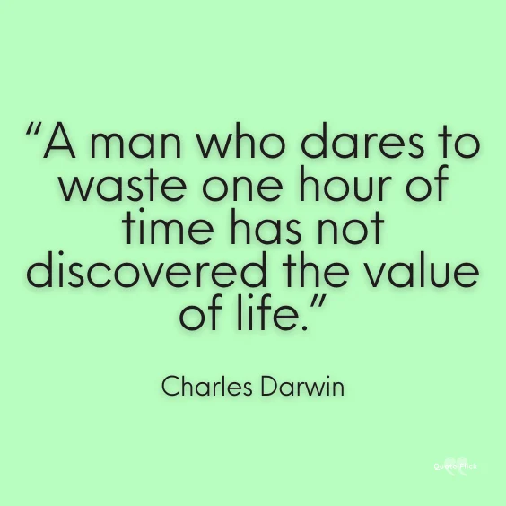 Time is valuable quotation