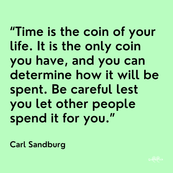 Time is valuable quote