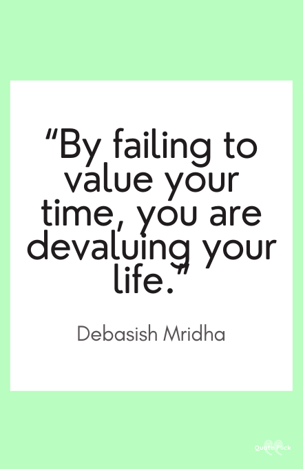 Value of time quote