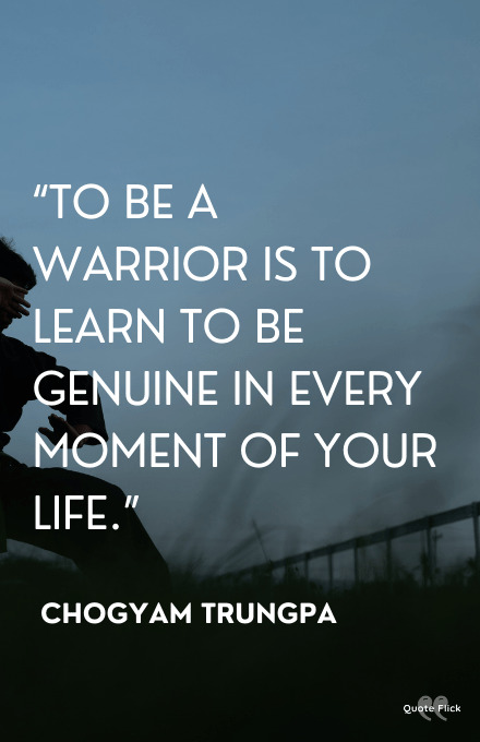 Warrior inspirational quotes