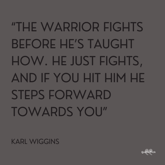 Warrior motivational quotes