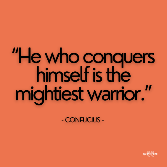 Way of the warrior quote