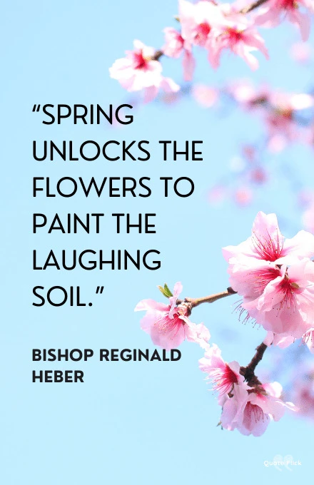 Welcome spring quotes