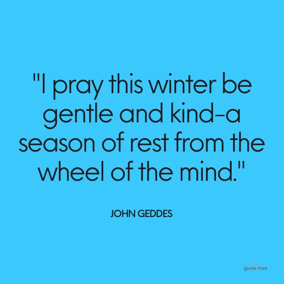 Winter nature quotes