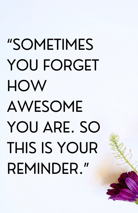 you are awesome quote