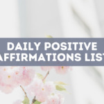 daily positive affirmations list
