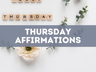 thursday affirmations list