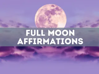 50 full moon affirmations