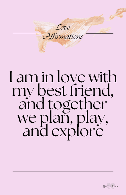 affirmation about love