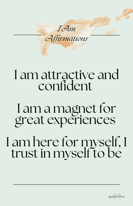 affirmations about i am