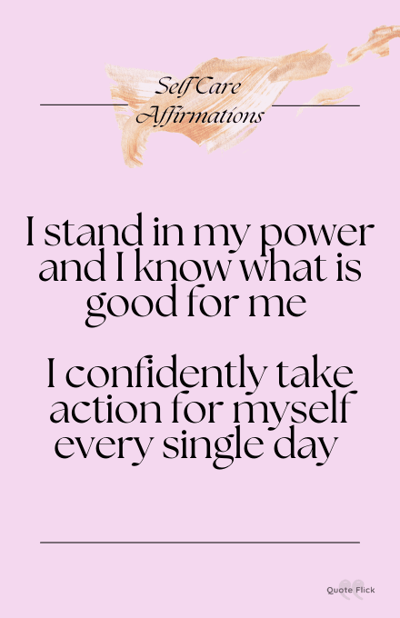self care affirmations to repeat