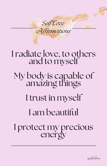 self love affirmations to repeat