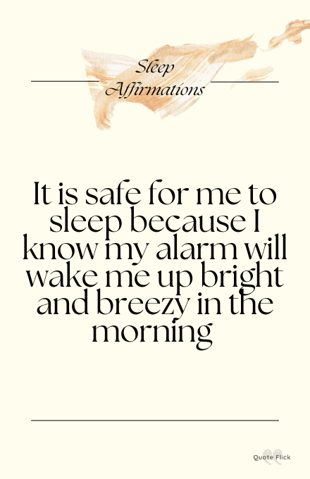 sleep affirmations to repeat