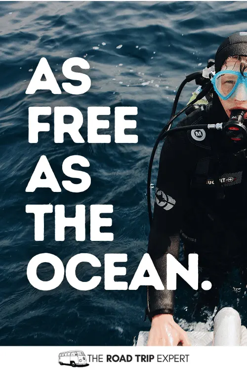 scuba diving caption for instagram