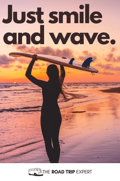 Surfing Caption for Instagram