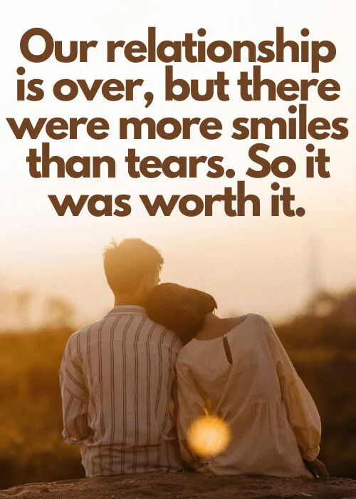 After breakup captions