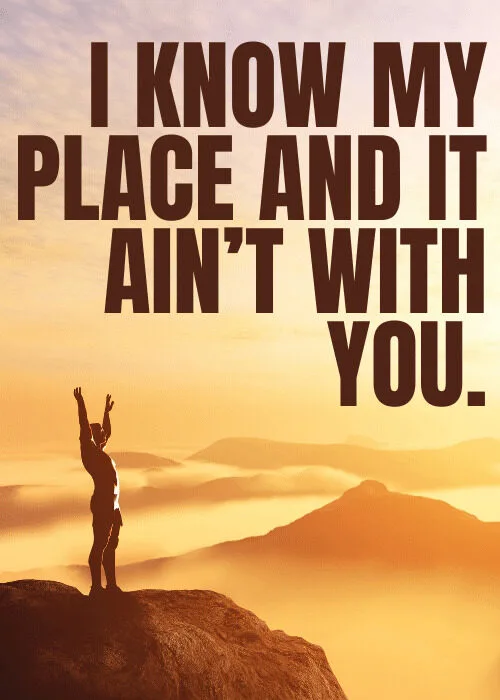 Breakup captions for Instagram