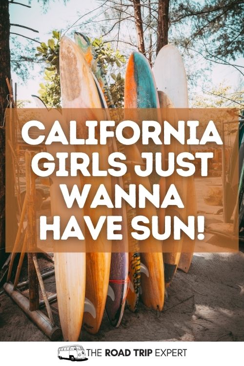 California trip captions