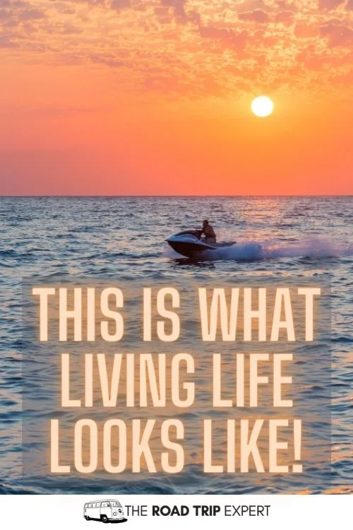 jet ski captions instagram