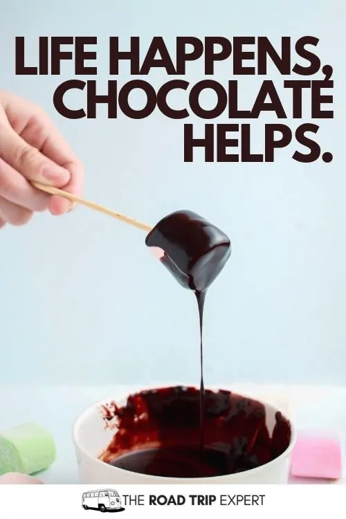 Chocolate Lover Captions