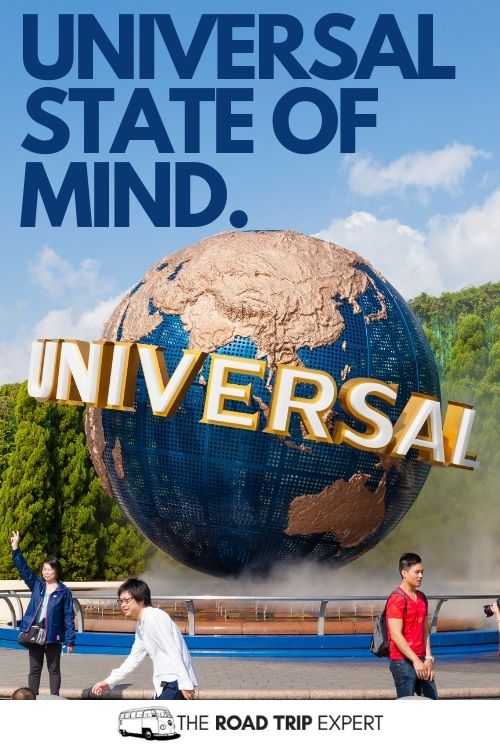 Universal Studios Instagram Captions