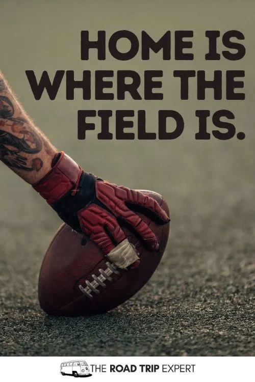 College Football Captions for Instagram