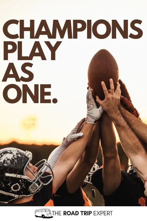 Good Football Captions