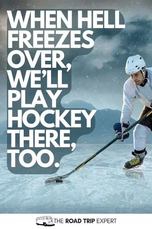 Good Hockey Captions