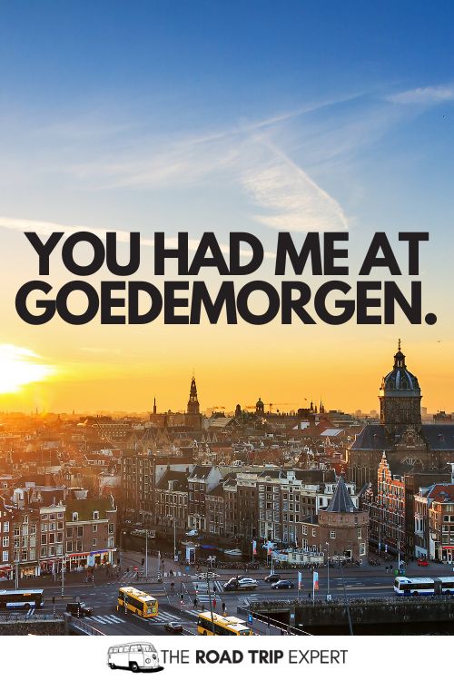 Amsterdam Insta Captions