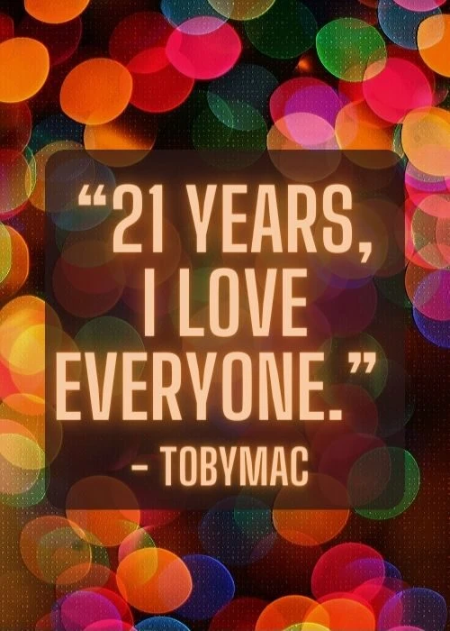 21st Birthday Quotes for Instagram