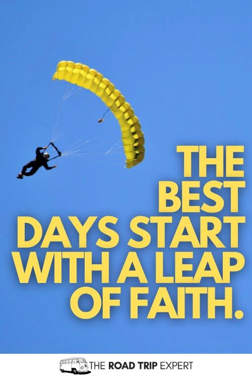 Skydiving Instagram Captions