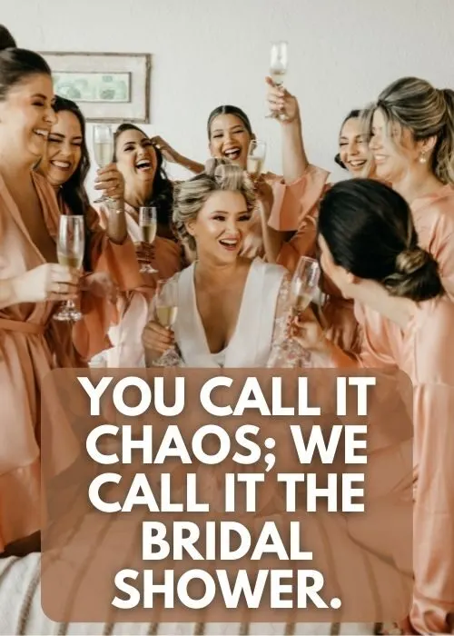 Bridal Shower Captions