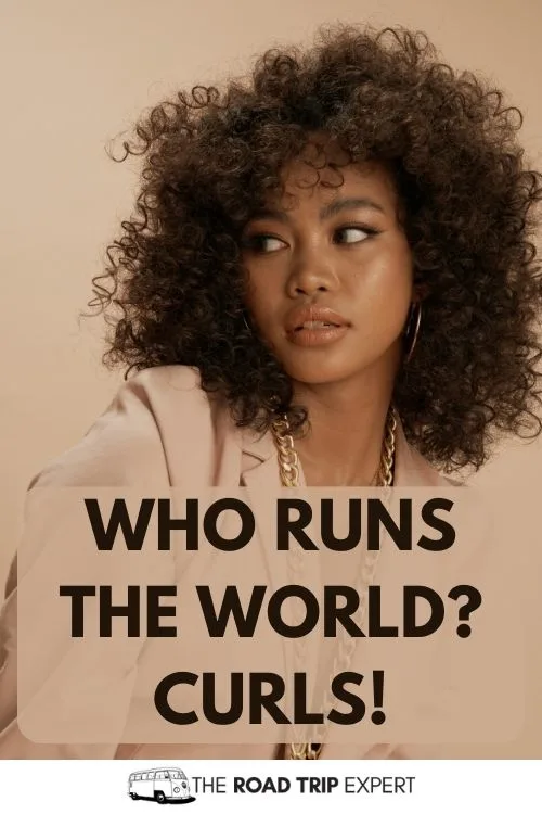 Curly Hair IG Captions