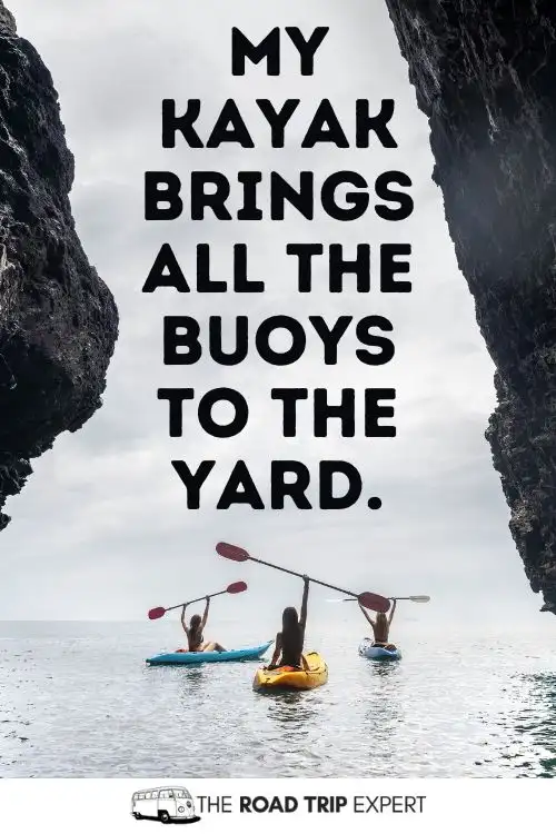 Kayak Captions