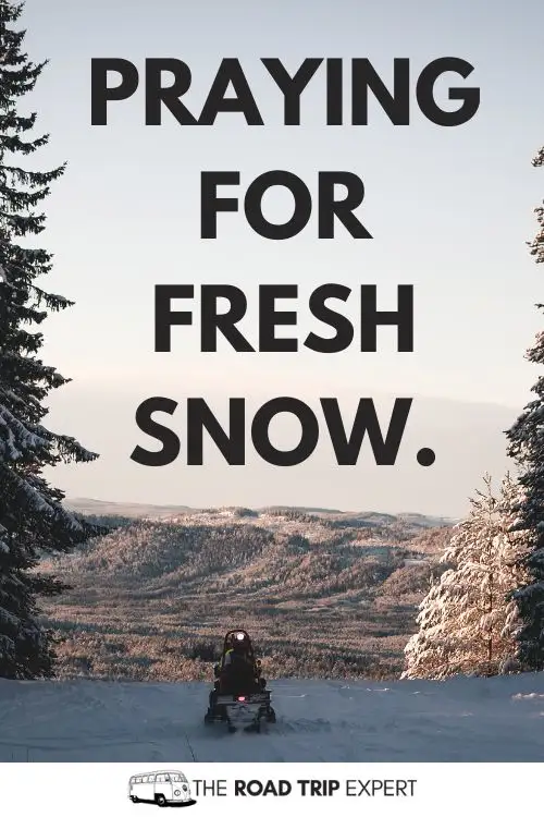 Snowmobile Captions for Instagram