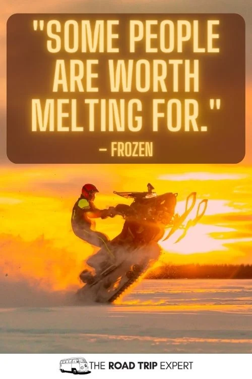 Snowmobile Quotes Instagram