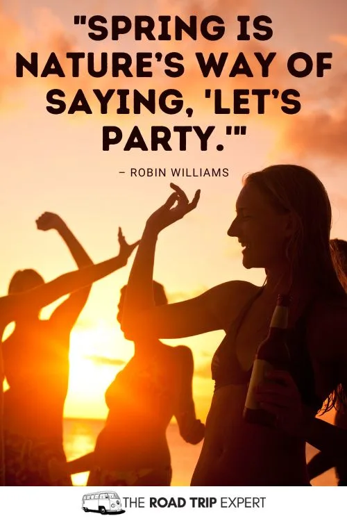 Spring Break Quotes