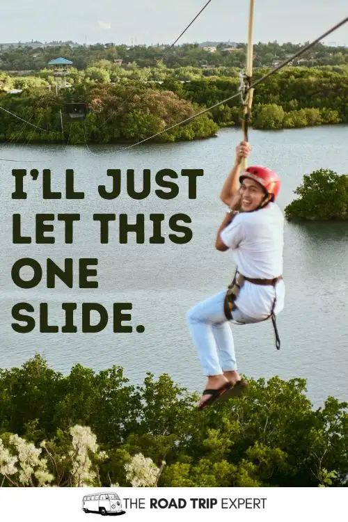 Ziplining Puns