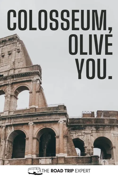 Colosseum Captions for Instagram