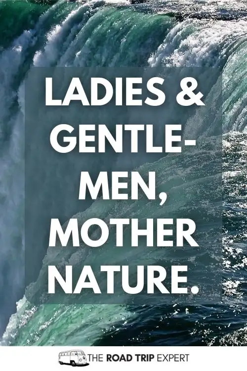 Niagara Falls Caption