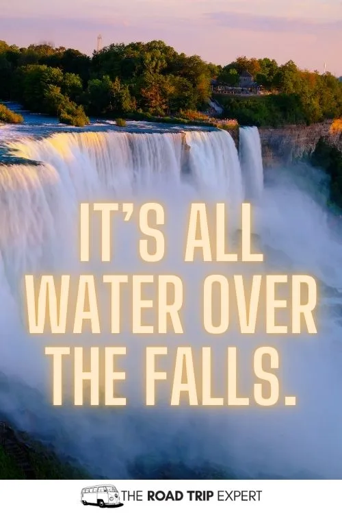 Niagara Falls Captions for Instagram