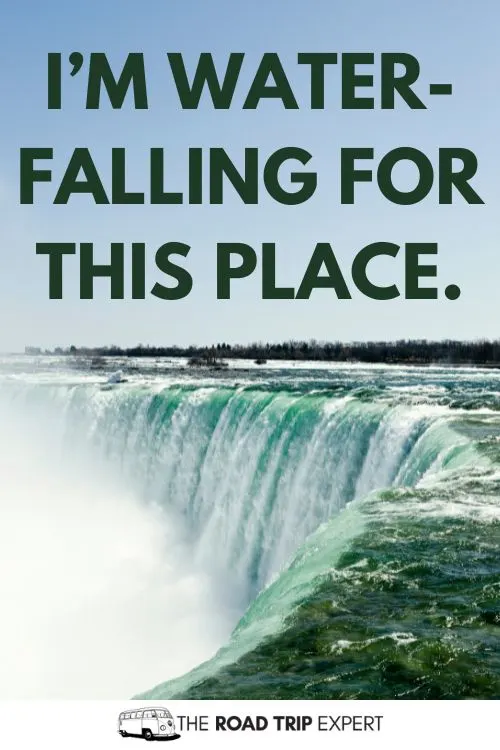 Niagara Falls Puns for Instagram