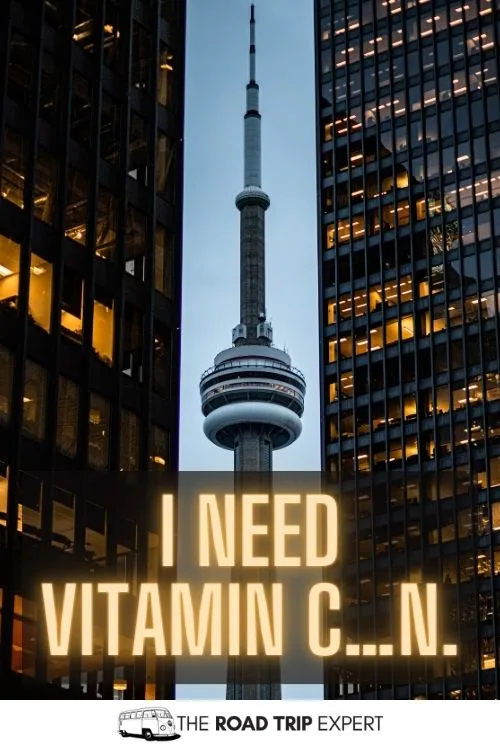 CN Tower Captions