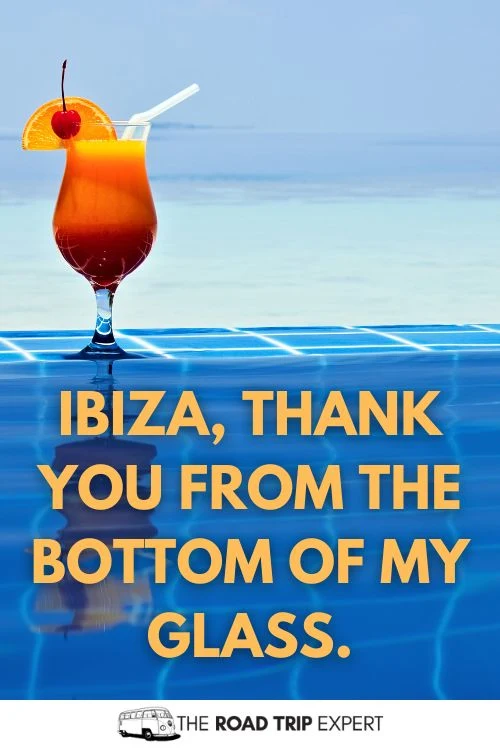 Ibiza Photo Captions
