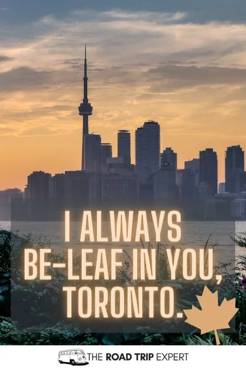 Toronto Puns for Instagram