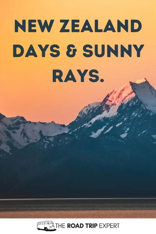 New Zealand Captions for Instagram