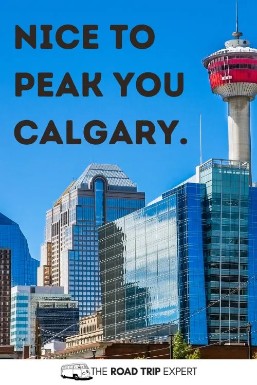 Calgary Insta Captions