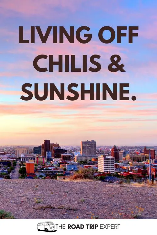 El Paso Instagram Captions